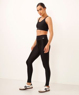 calça legging básica esportiva ace preta