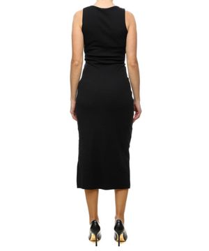 Vestido Feminino Midi Preto Calvin Klein