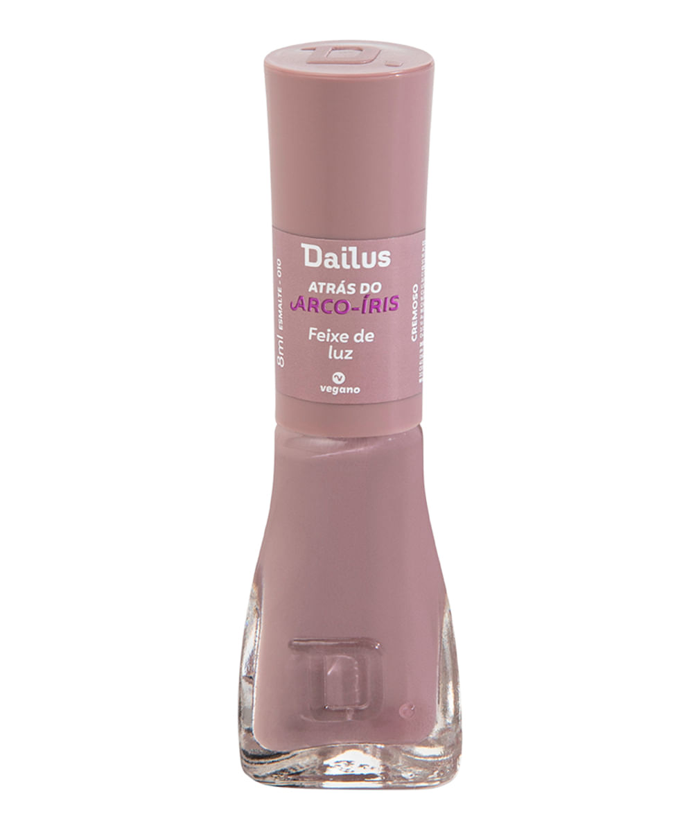 esmalte dailus feixe de luz marrom