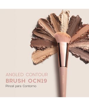 Pincel de Maquiagem para Contorno Angled Contour Brush Ocn19