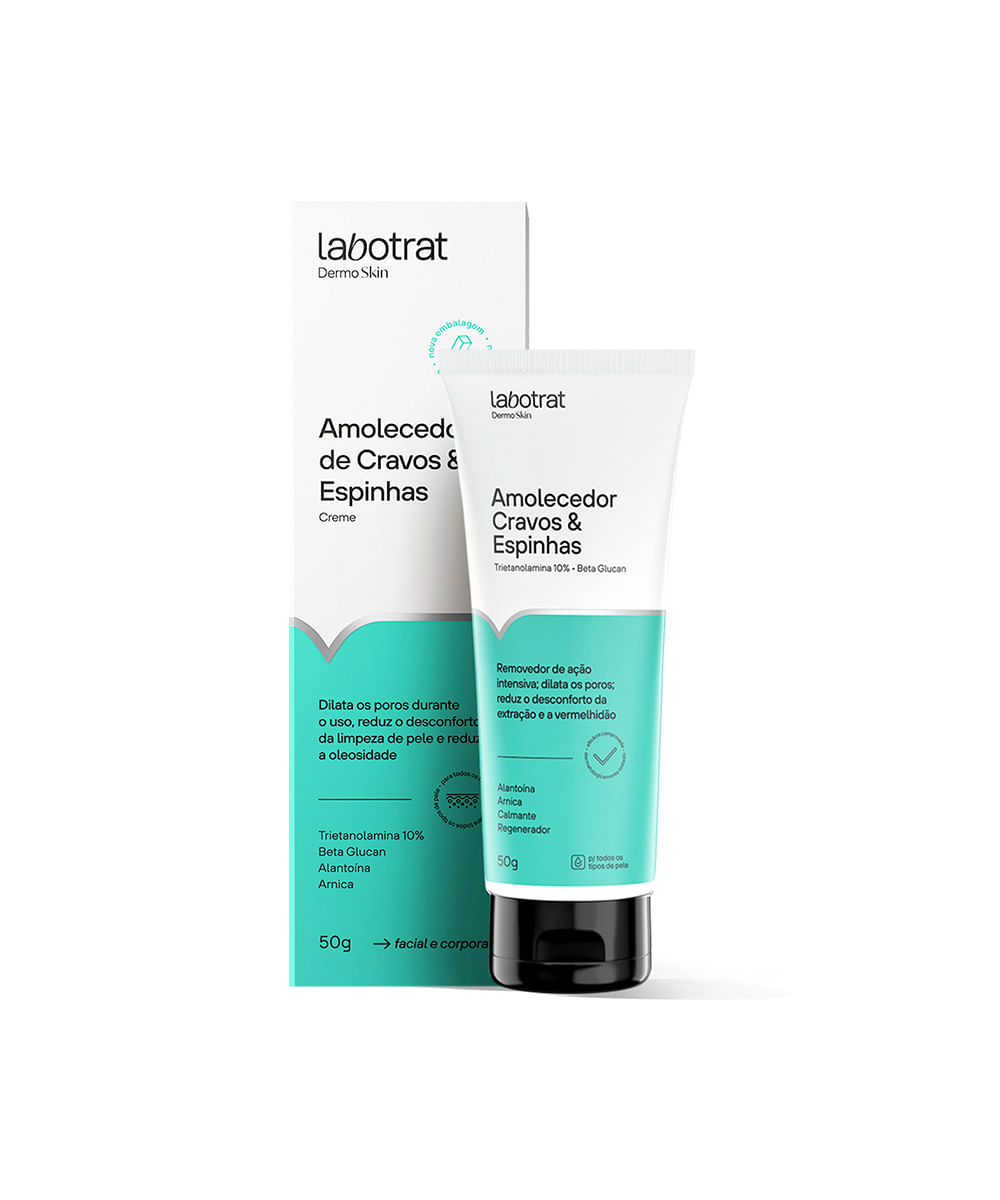 amolecedor de cravos e espinhas labotrat dermo skin