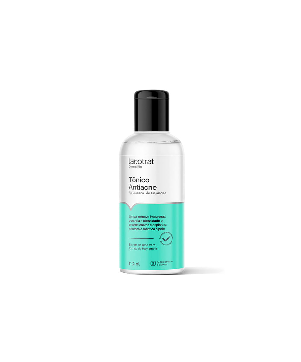loção tônica adstringente facial labotrat dermo skin