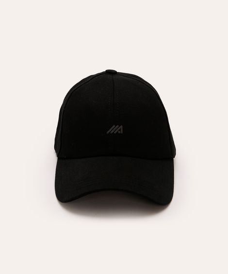 boné esportivo aba curva maleável preto