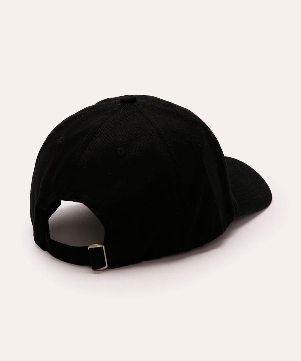 boné esportivo aba curva maleável preto