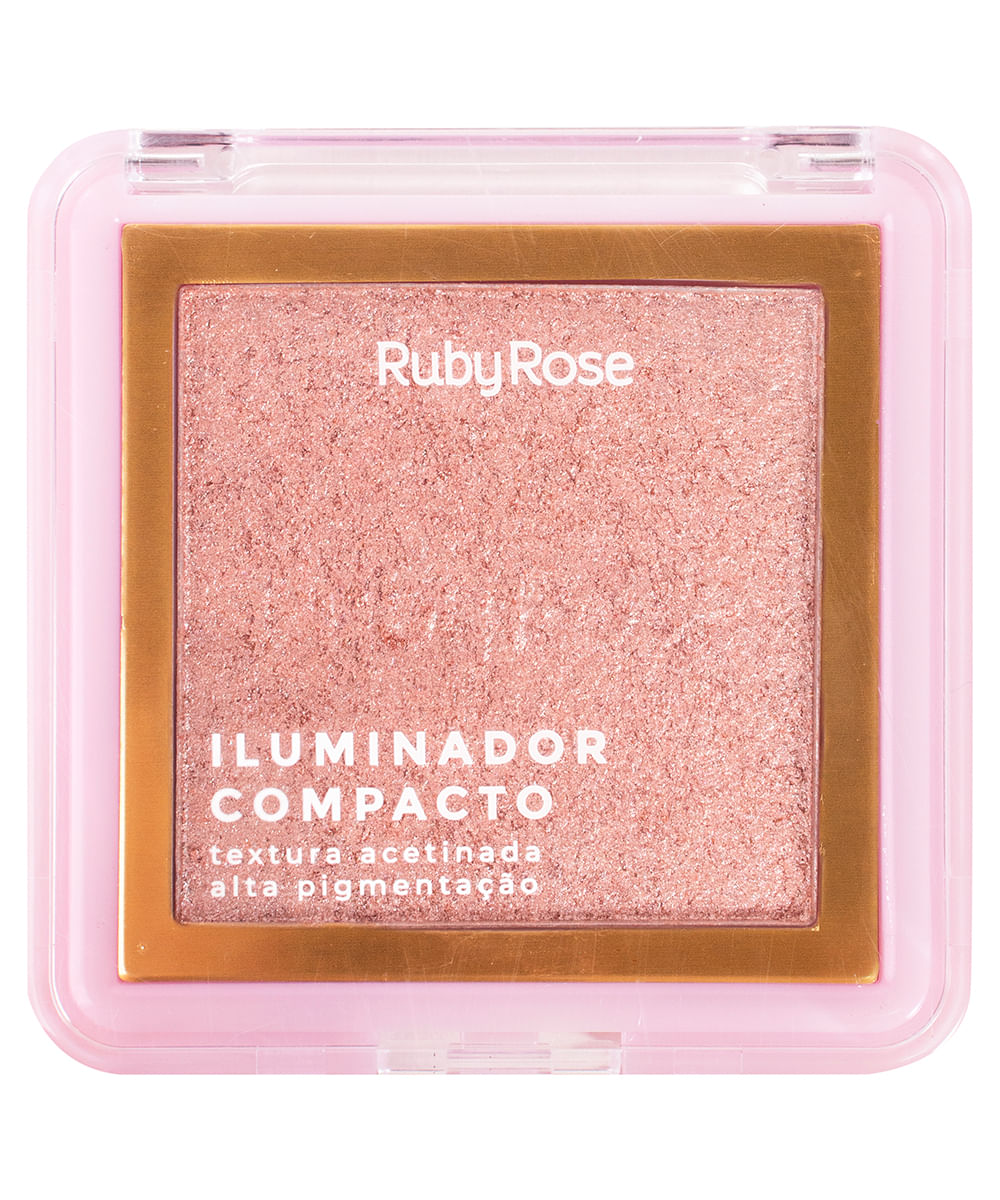 iluminador ruby rose compacto hl110 rosa