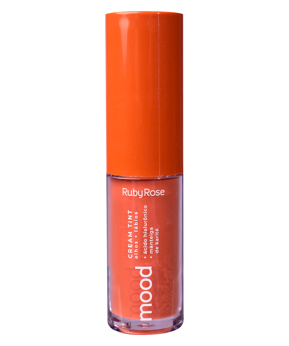 batom ruby rose cream tint mood rust c60 laranja
