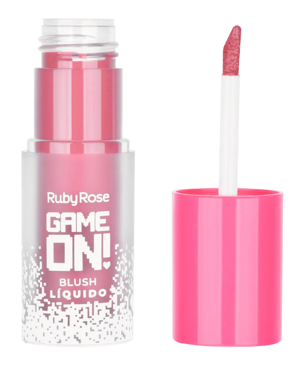 blush líquido ruby rose game on loading rosa