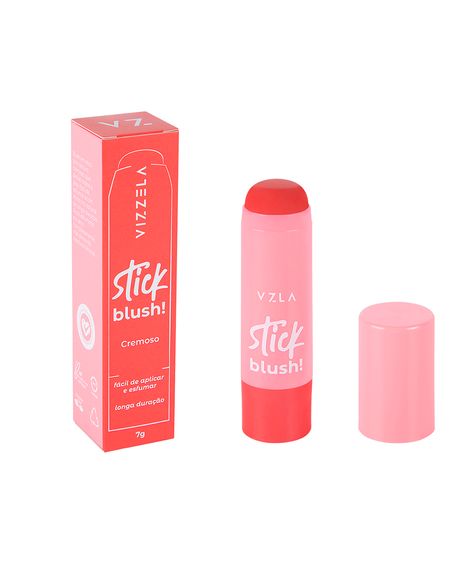 blush stick vizzela cor 03 7g rosa