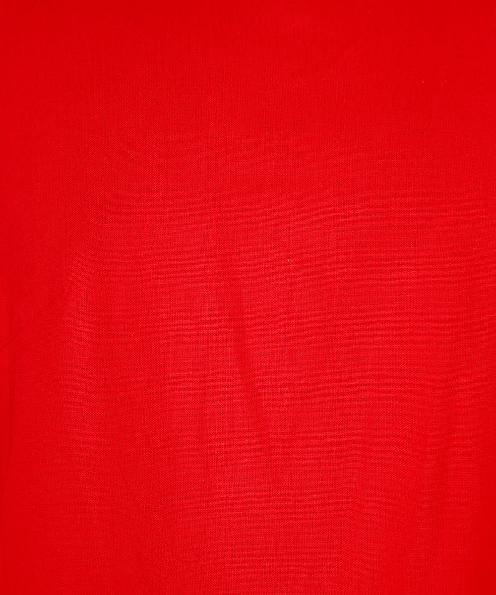 vestido longo de algodão mindset vermelho