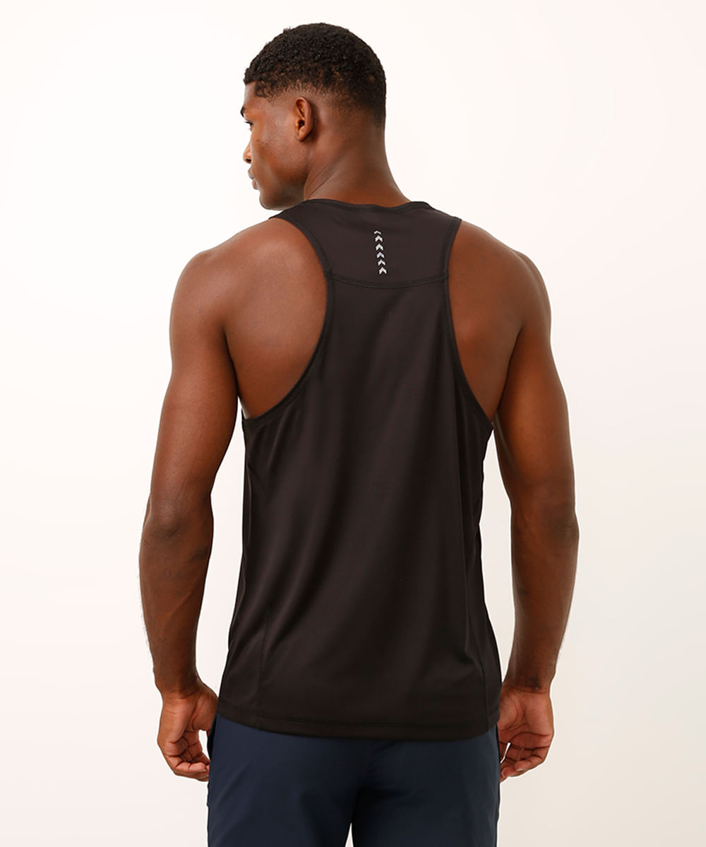 regata esportiva running preta