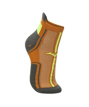 Meia Mizuno Performance Cano Curto Laranja