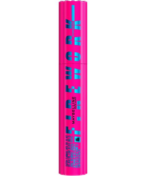 máscara de cílios maybelline lash sensational firework à prova d água 36g preta