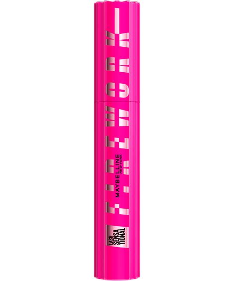 máscara de cílios maybelline lash sensational firework lavável 36g preta