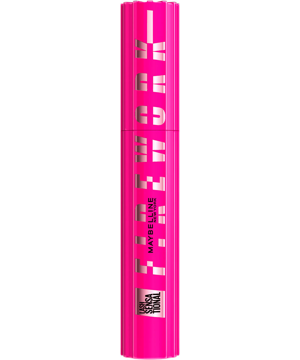 máscara de cílios maybelline lash sensational firework lavável 36g preta