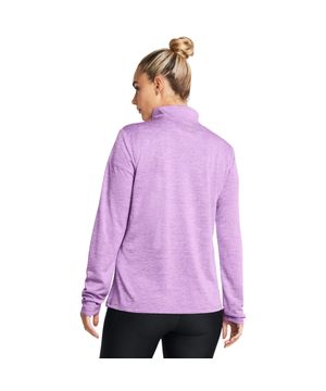 Moletom de Treino Feminino Under Armour Tech 1/2 Zip Roxo