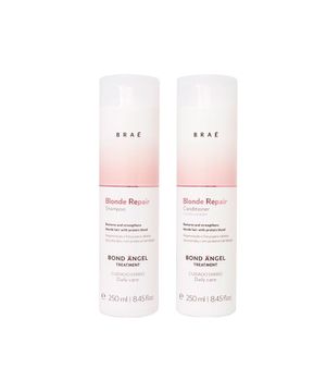 Kit Braé Blonde Repair - Shampoo 250ml - Condicionador 250ml