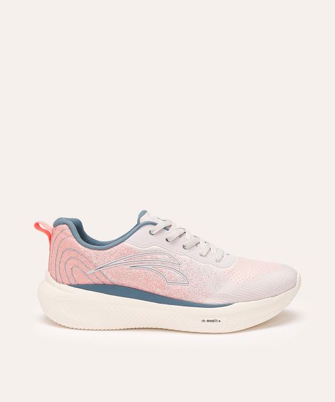 tênis esportivo kolosh com recortes rosa