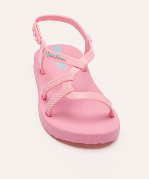 rasteirinha ipanema infantil rosa