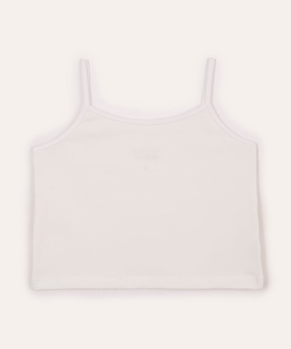 blusa de tule infantil coração holográfico off white