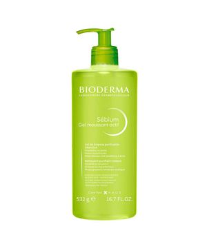 Sébium Gel Moussant Actif Bioderma - Gel de Limpeza Antioleosidade 500ml