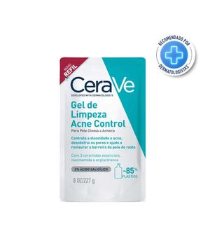 Gel de Limpeza Facial Cerave - Acne Control Refil