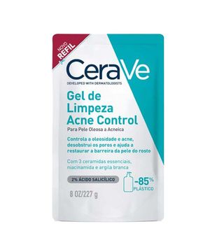 Gel de Limpeza Facial Cerave - Acne Control Refil