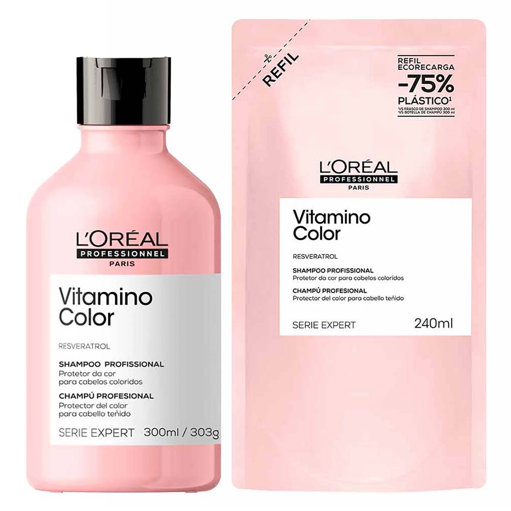 L’oréal Profissionnel Resveratrol Vitamino Color Kit - Shampoo + Refil