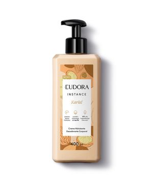 eudora instance karité loção hidratante desodorante corporal 400ml