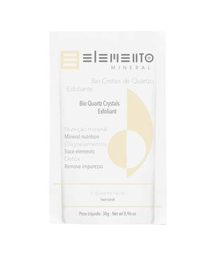 Esfoliante Elemento Mineral Bio Cristais de Quartzo