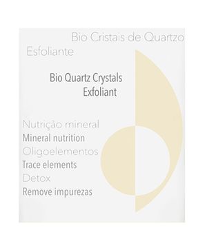 Esfoliante Elemento Mineral Bio Cristais de Quartzo