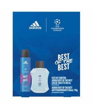 Adidas Best Of The Best Coffret Perfume Masculino Eau de Toilette + Desodorante