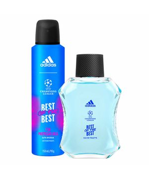 Adidas Best Of The Best Coffret Perfume Masculino Eau de Toilette + Desodorante