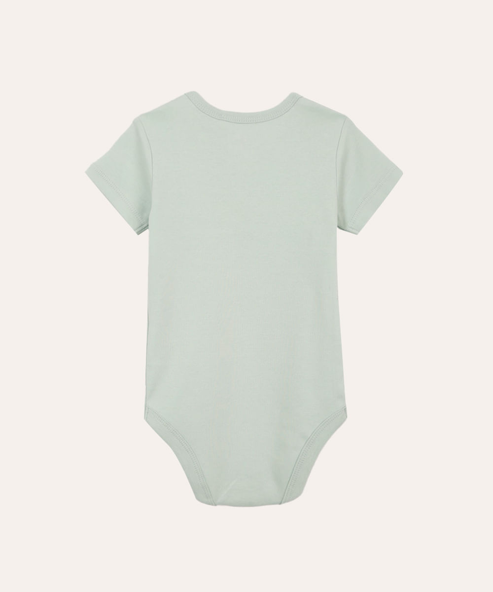 body de algodão infantil amigos do planeta verde