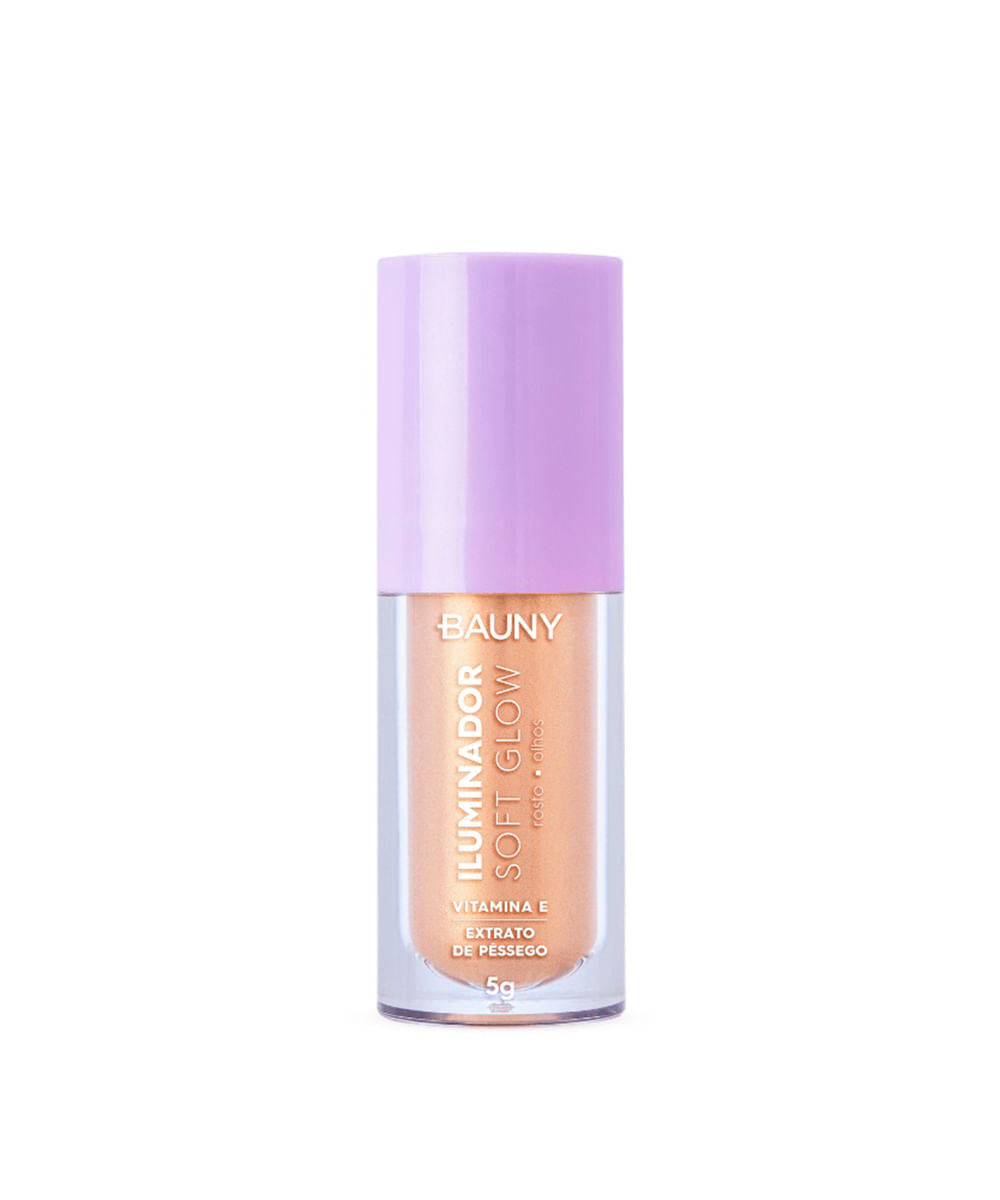 iluminador bauny líquido soft glow sunshine dourado
