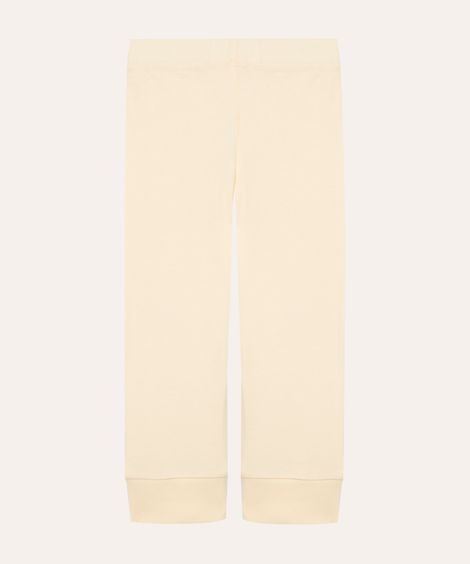 calça legging infantil básica amarela