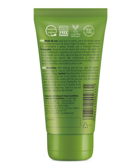 leave in inoar argan oil