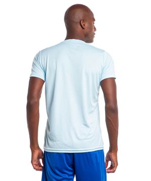 Camiseta Masculina Pw Sports Lisa Polo Wear Azul Claro