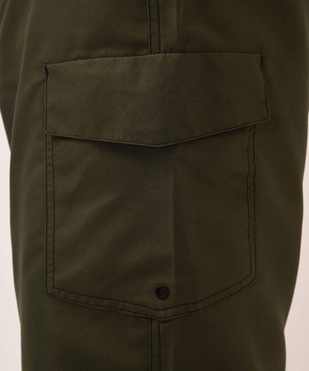 short boardshort cargo verde