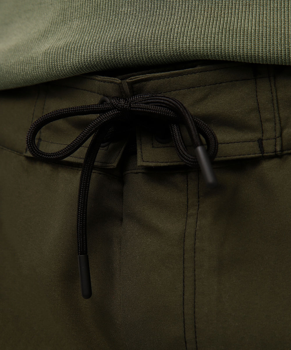 short boardshort cargo verde