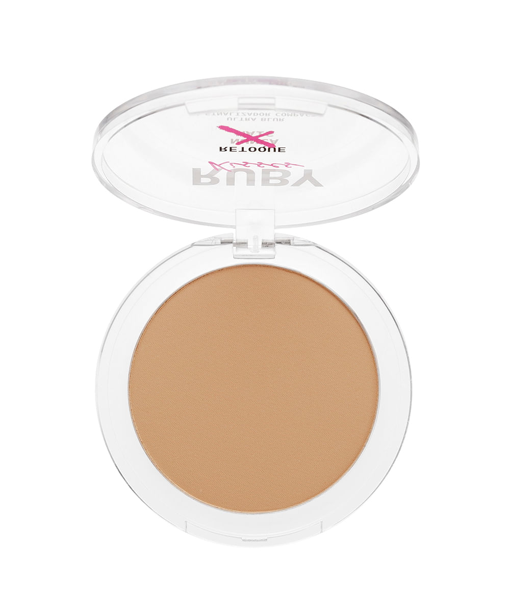 pó finalizador compacto ruby kisses retoque nunca mais medium