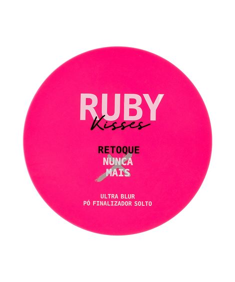 pó finalizador ruby kisses ultra blur solto retoque nunca mais deep