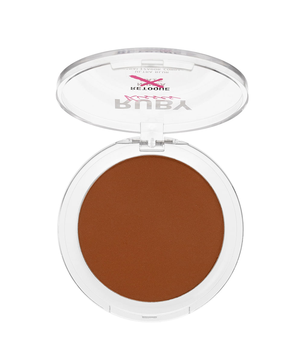 pó finalizador compacto ruby kisses retoque nunca mais deep