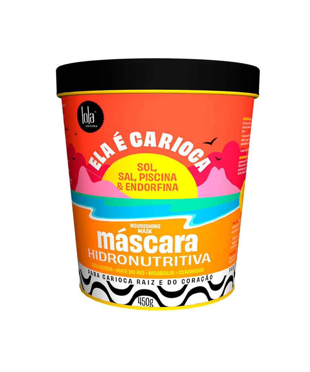 máscara lola hidronutritiva ela carioca 450g