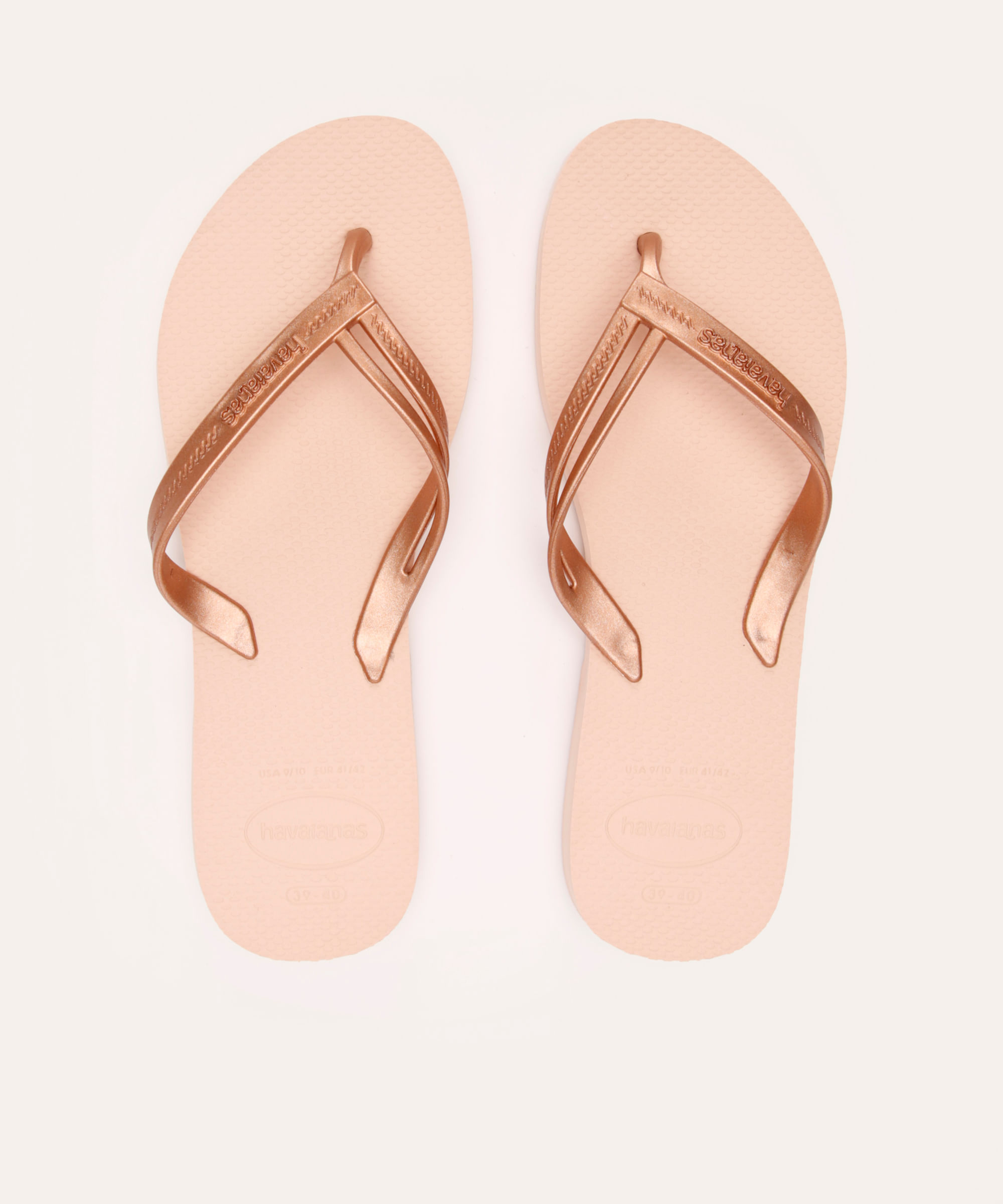 chinelo havaianas elegance rosa