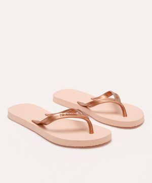 chinelo havaianas elegance rosa