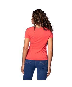 Blusa Feminina Cativa Leve Linhas Vermelha