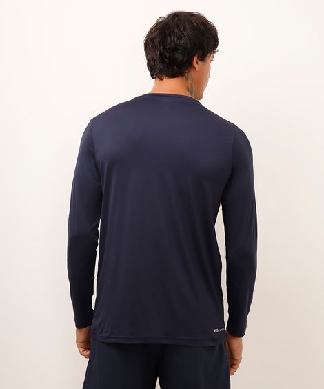 camiseta esportiva ace com proteção uv azul