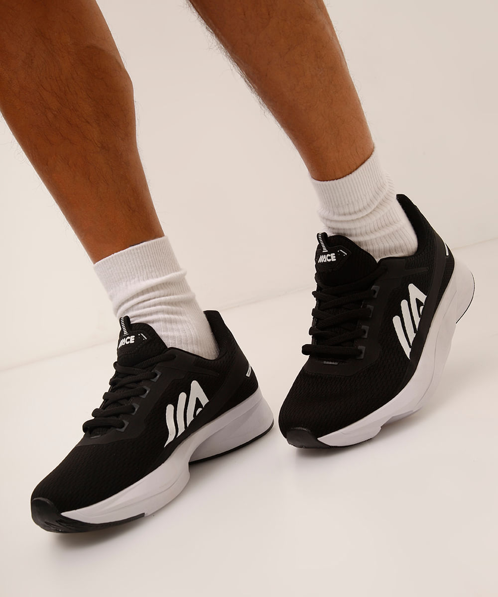 Tenis Ace Sapato Masculino Na C&a