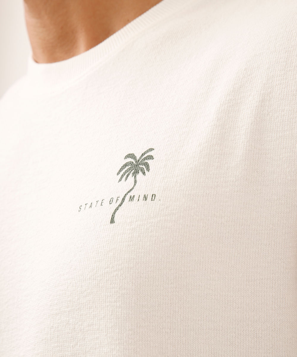 regata de algodão state of mind off white