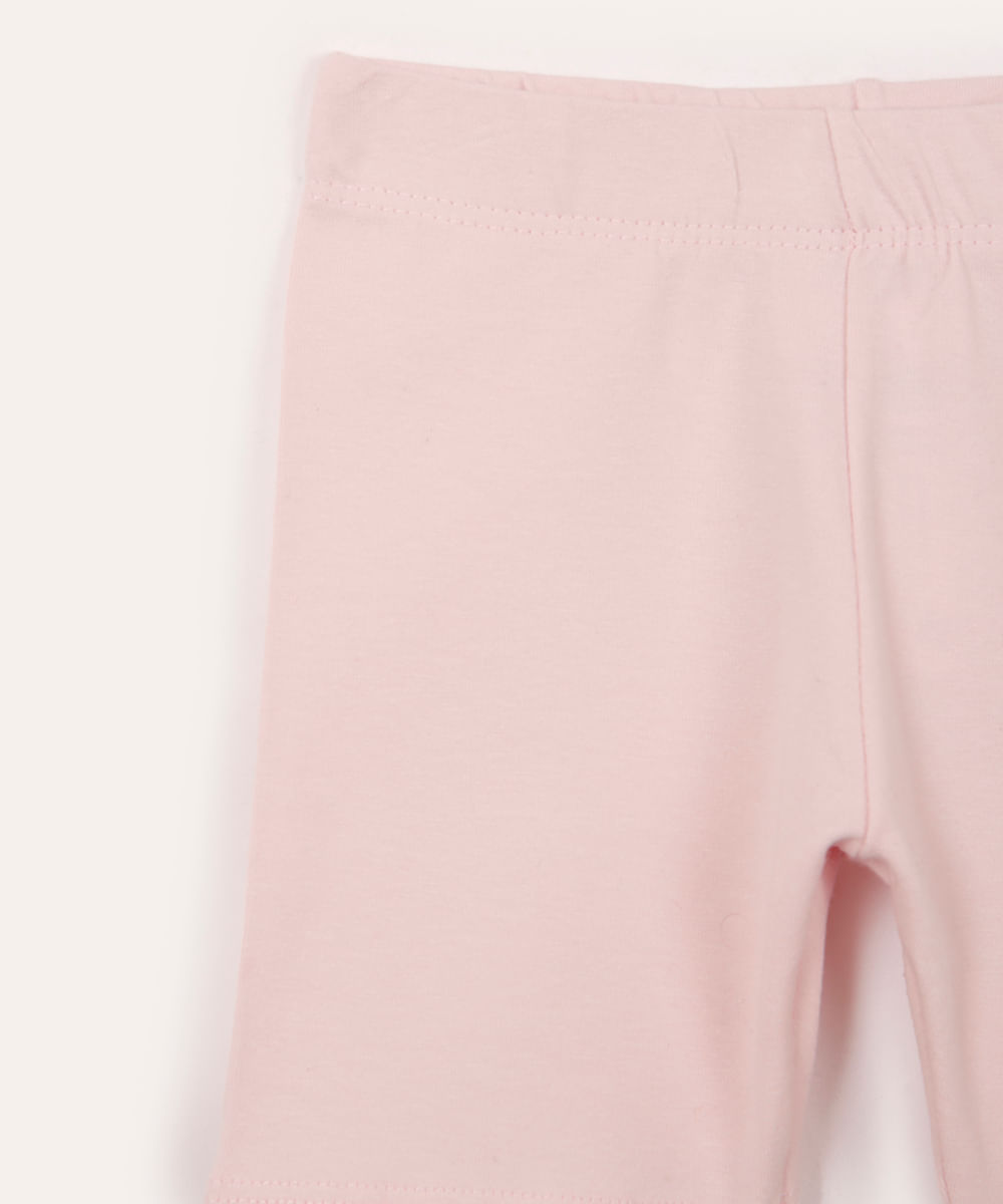kit de 2 bermudas infantis de algodão colorido